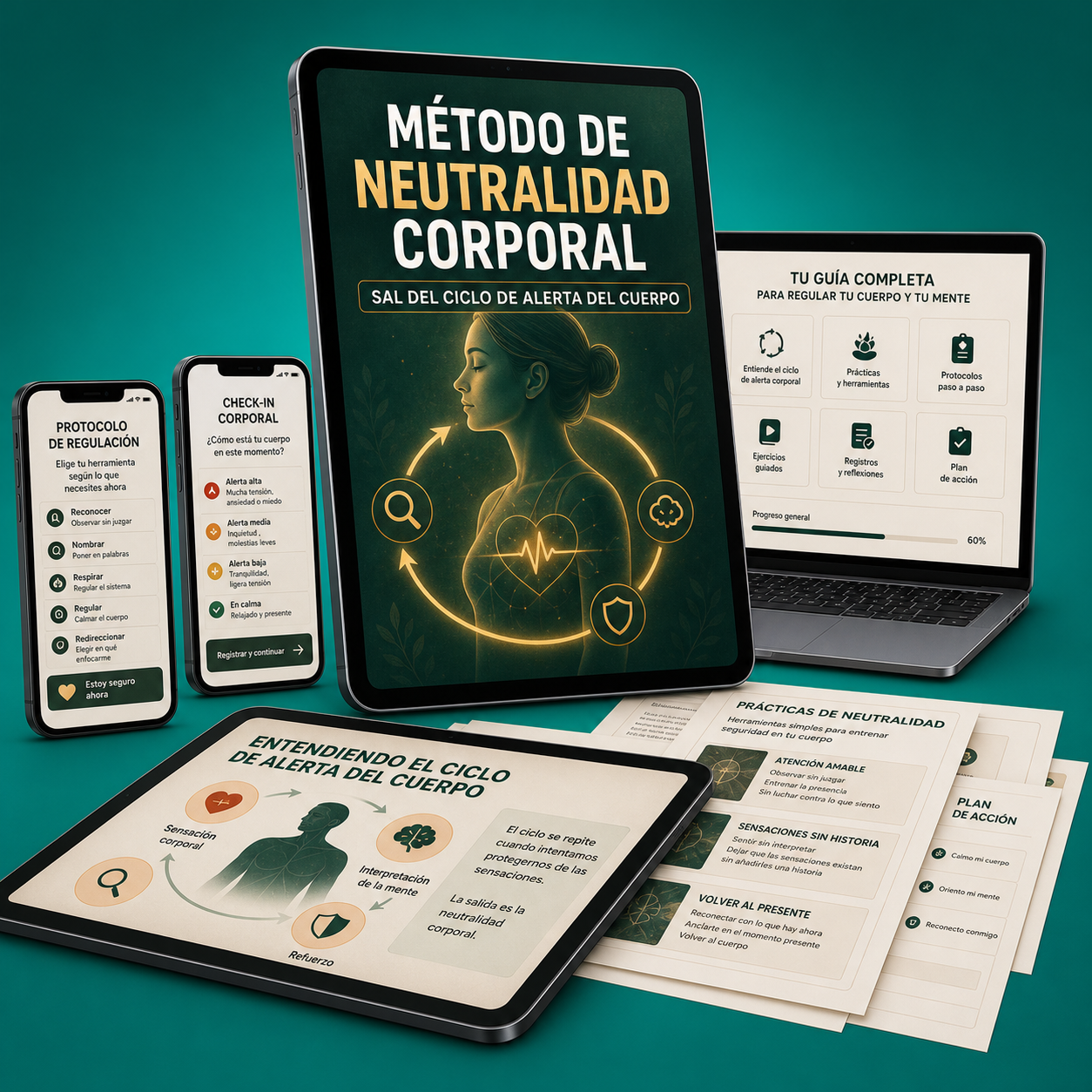 Mockup del Método de Neutralidad Corporal